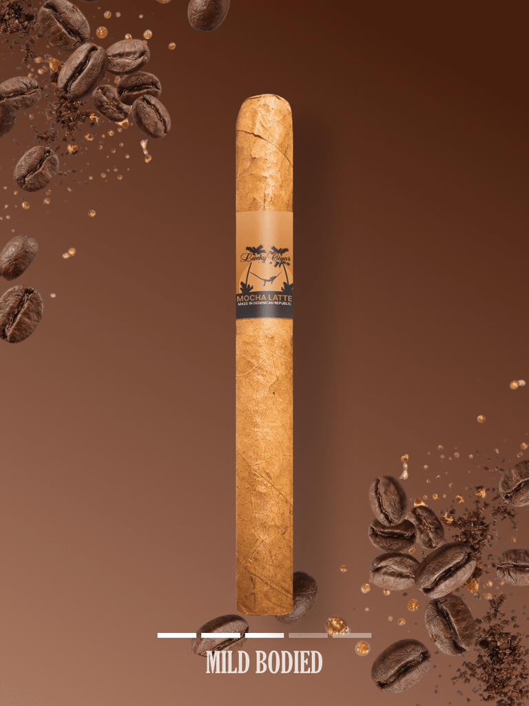 mocha tobacco Mocha Latte Flavored Cigars: Lucky Flavors 5x42 Cigar – Lucky Cigar