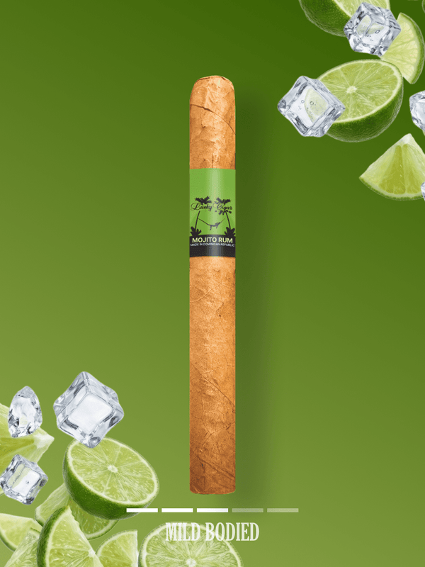 Flavored Cigars: Lucky Flavors Mojito Rum 5x42 Single Cigar