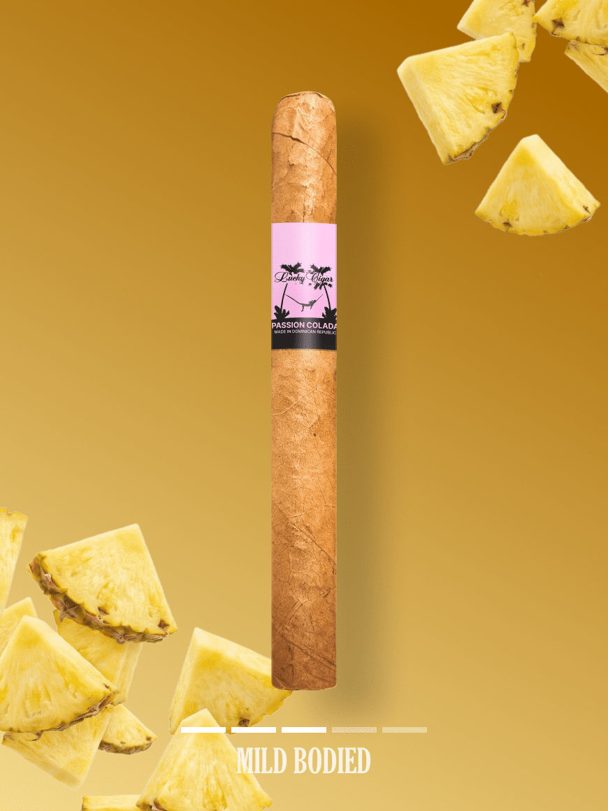 Flavored Cigars: Lucky Flavors Passion Colada 5x42 Cigar