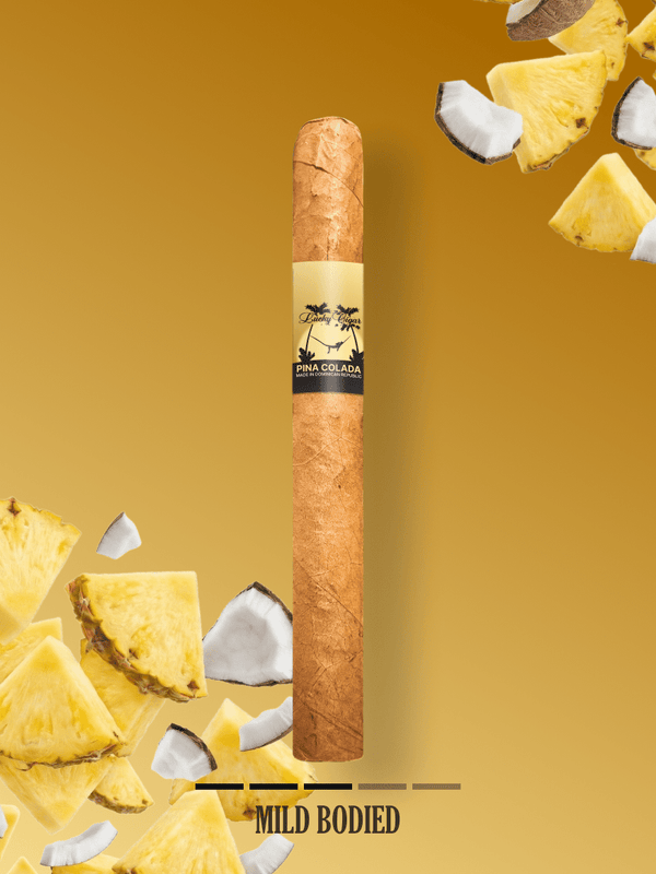 Flavored Cigars: Lucky Flavors Pina Colada 5x42 Cigar