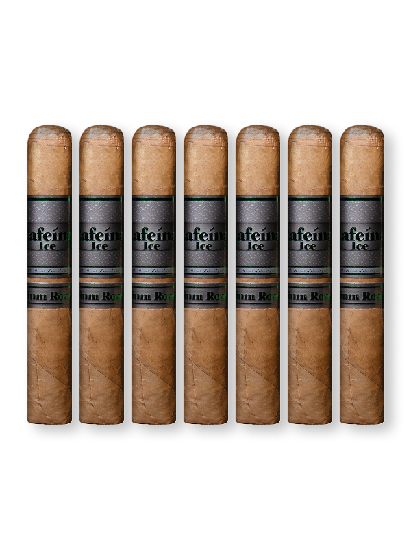 Infused Cigars: Cafeina Ice Medium Roast Magnum 5x58 Cigar Set Of  7