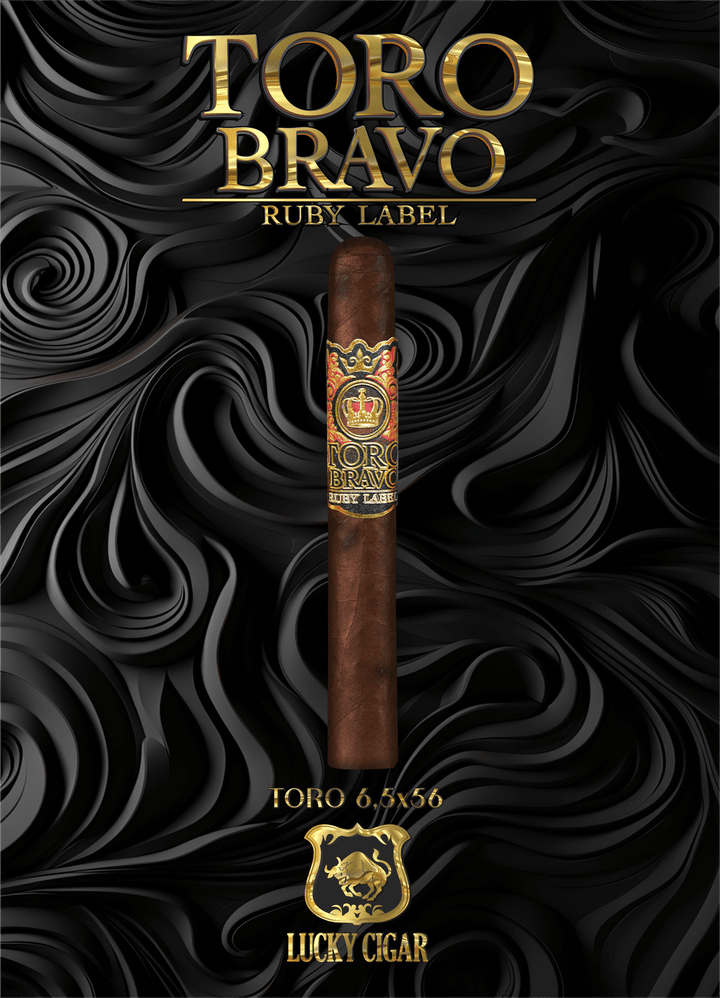 toro tobacco Tabak Especial Negra Toro Bravo Ruby Label 6.5x56