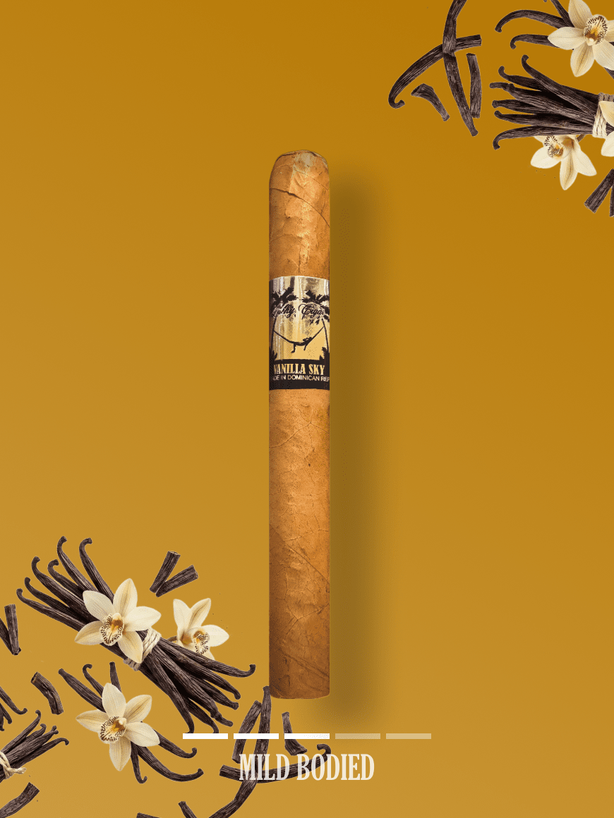 Flavored Cigars: Lucky Flavors Vanilla Sky 5x42 Cigar