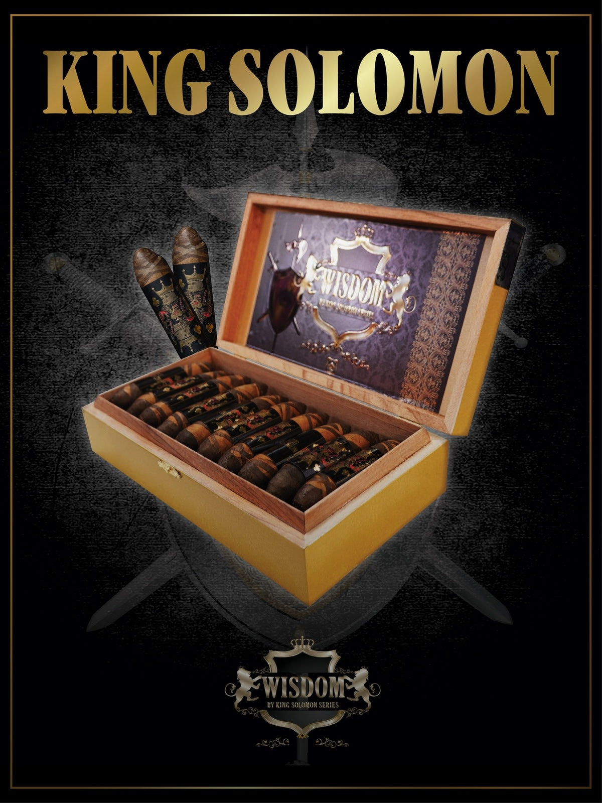 Wisdom 4x60 Cigar From The King Solomon Series: Box of 20