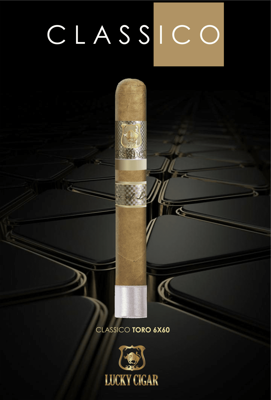 Classic Cigars - Classico by Lucky Cigar: Toro 6x50 Single Cigar