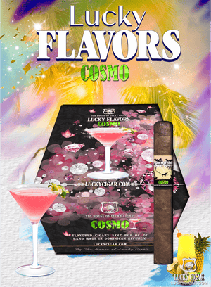 Flavored Cigars: Lucky Flavors COSMO 5X42 Box
