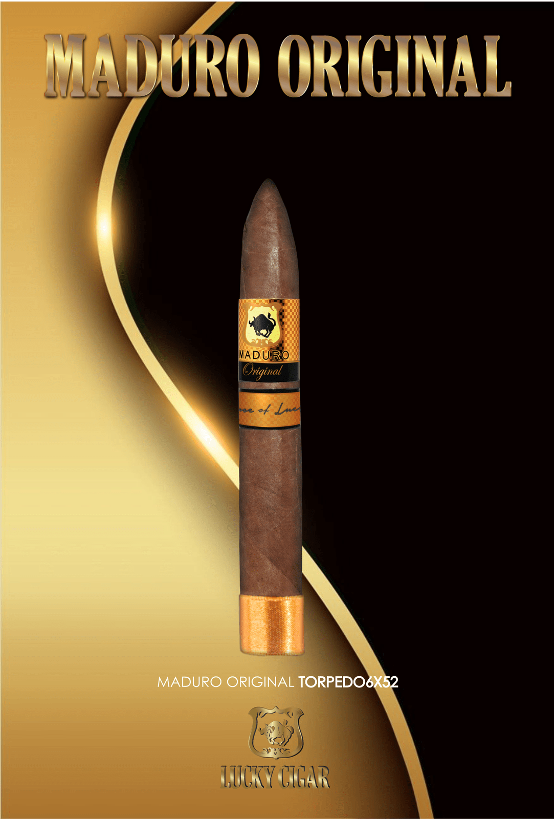 Maduro Cigars: Maduro Original Torpedo 6x52 Single Cigar