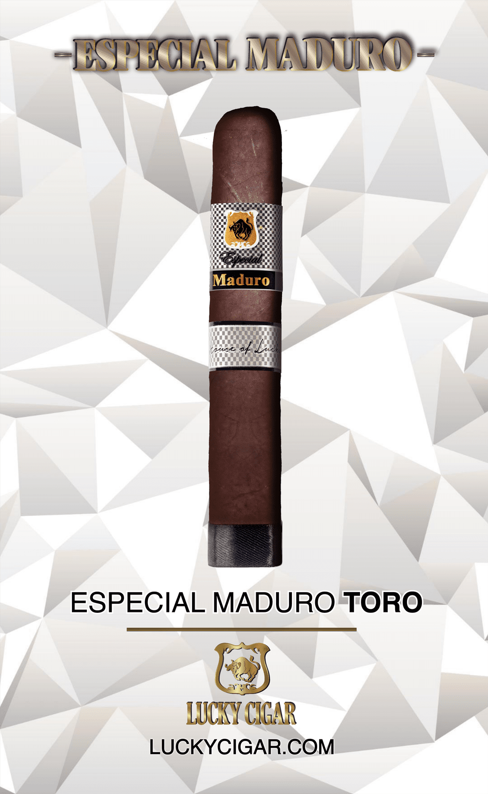 Maduro Cigars: Especial Maduro by Lucky Cigar: Toro 6x52 Single Cigar
