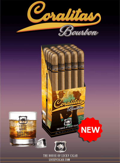 Coralitas Flavored Cigarillos by Lucky Cigar - Bourbon