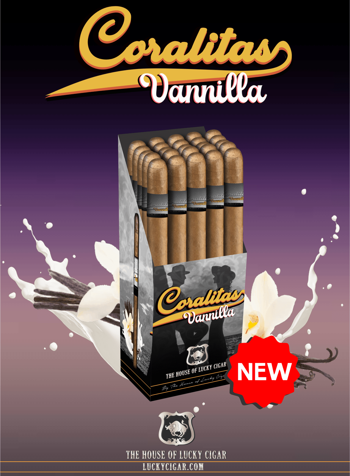 Coralitas Flavored Cigarillos by Lucky Cigar - Vanilla
