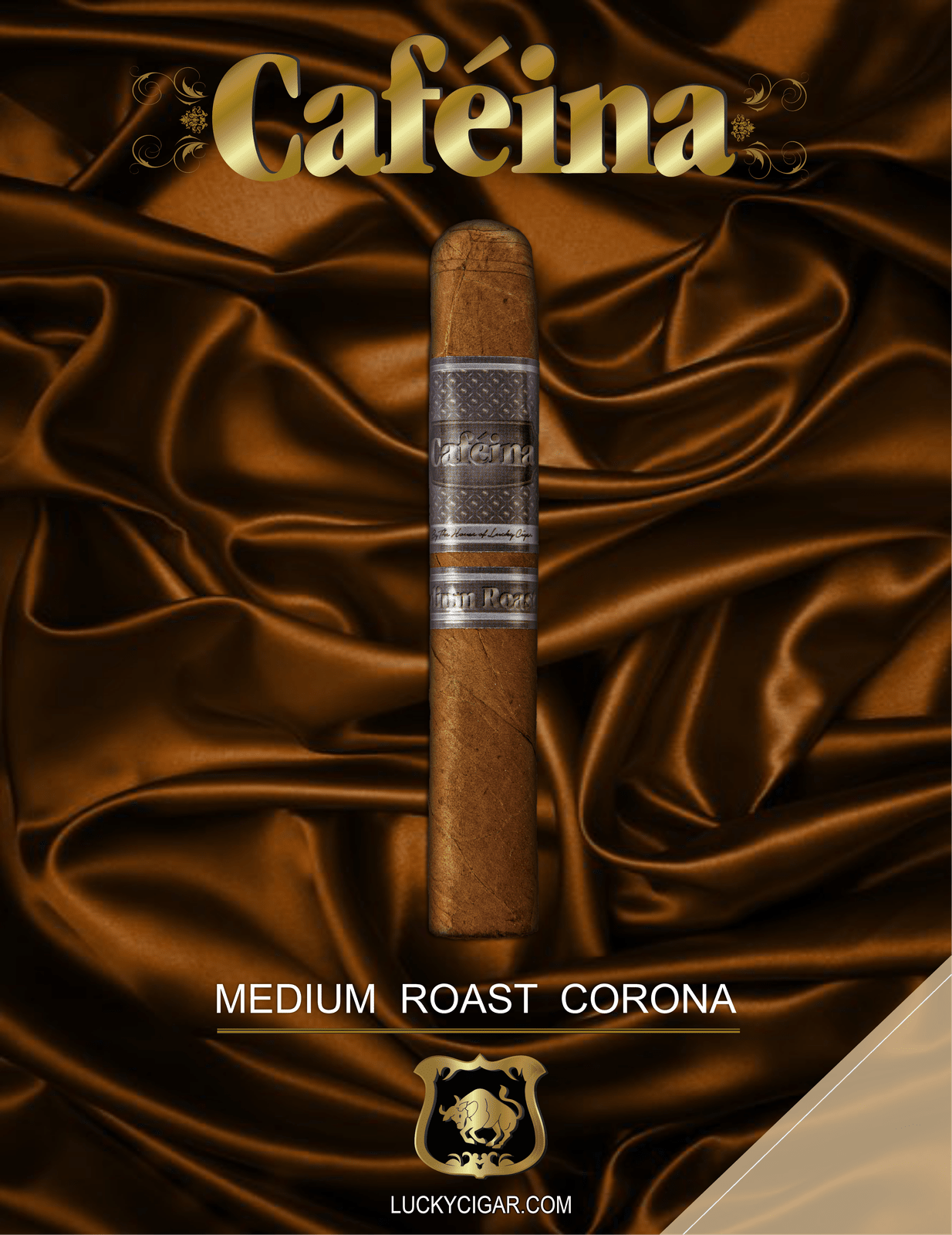 Infused Cigars: Cafeina Medium Roast Corona 5.5x50 Single Cigar