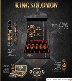 The King Solomon Series: Solomon 7x60 - Box of 10