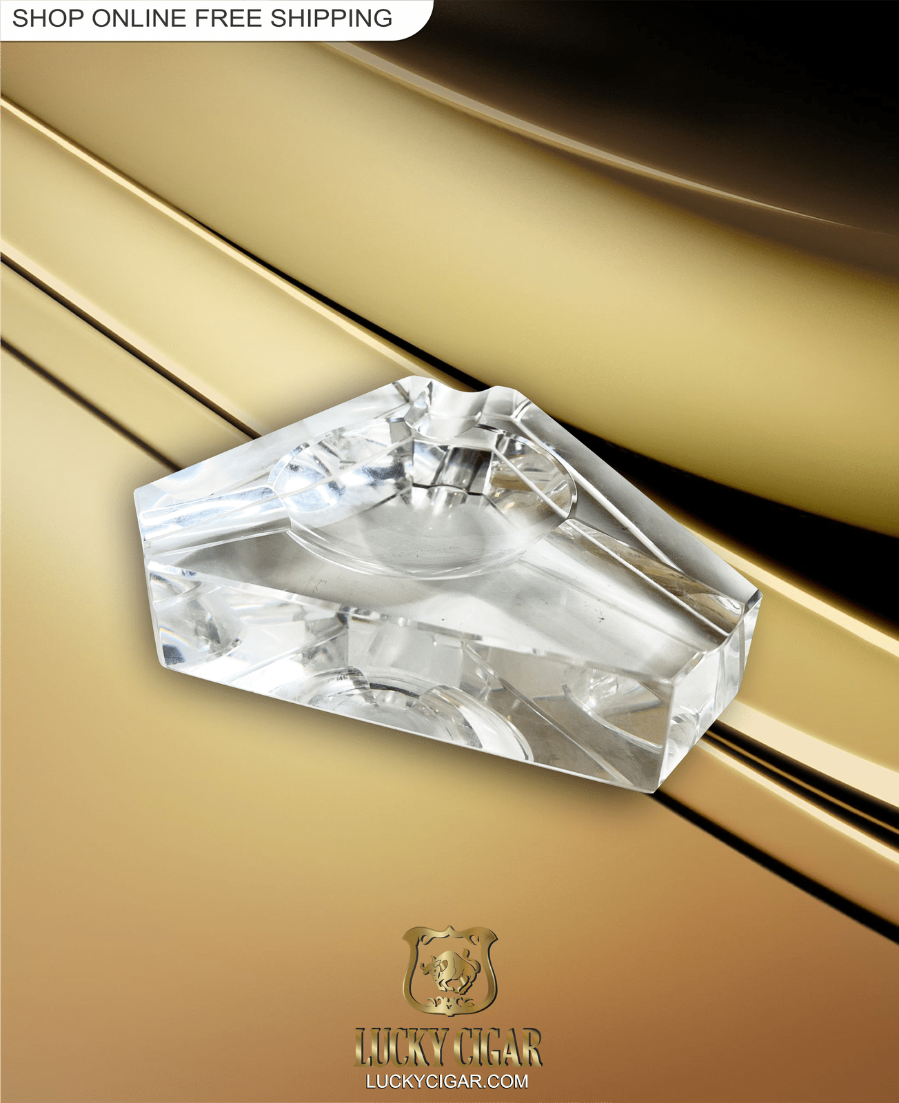Crystal Ashtray