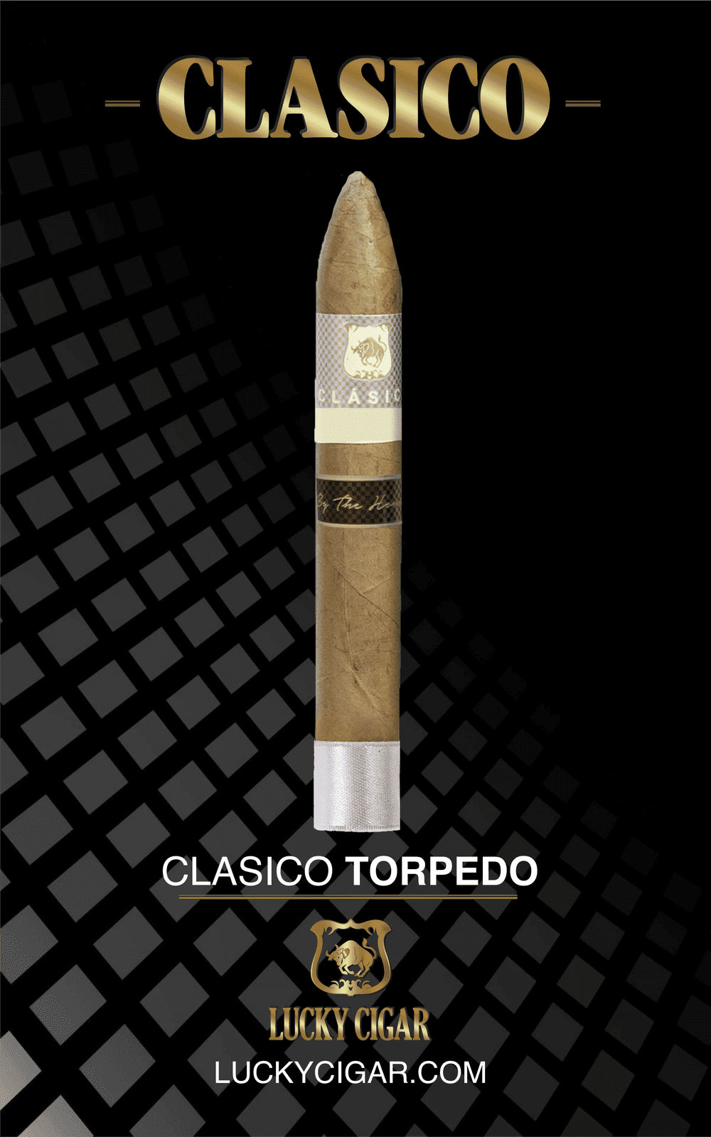 Classic Cigars - Classico by Lucky Cigar: Torpedo 6x52 Single Cigar