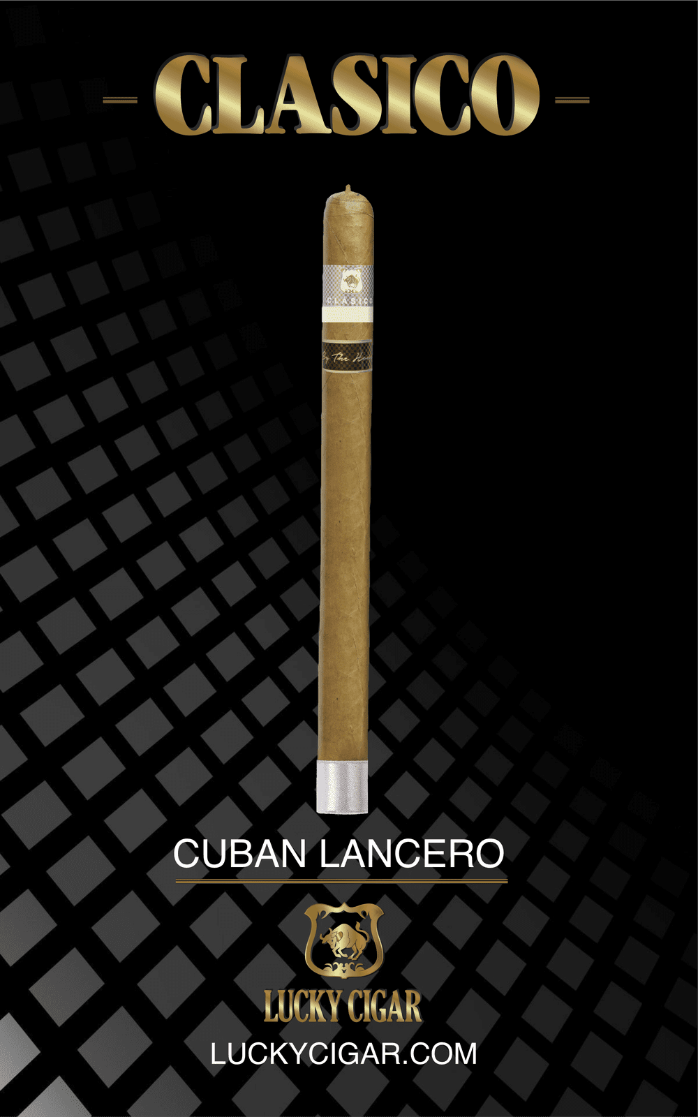 Classic Cigars - Classico by Lucky Cigar: Lancero 7 1/4x38 Single Cigar