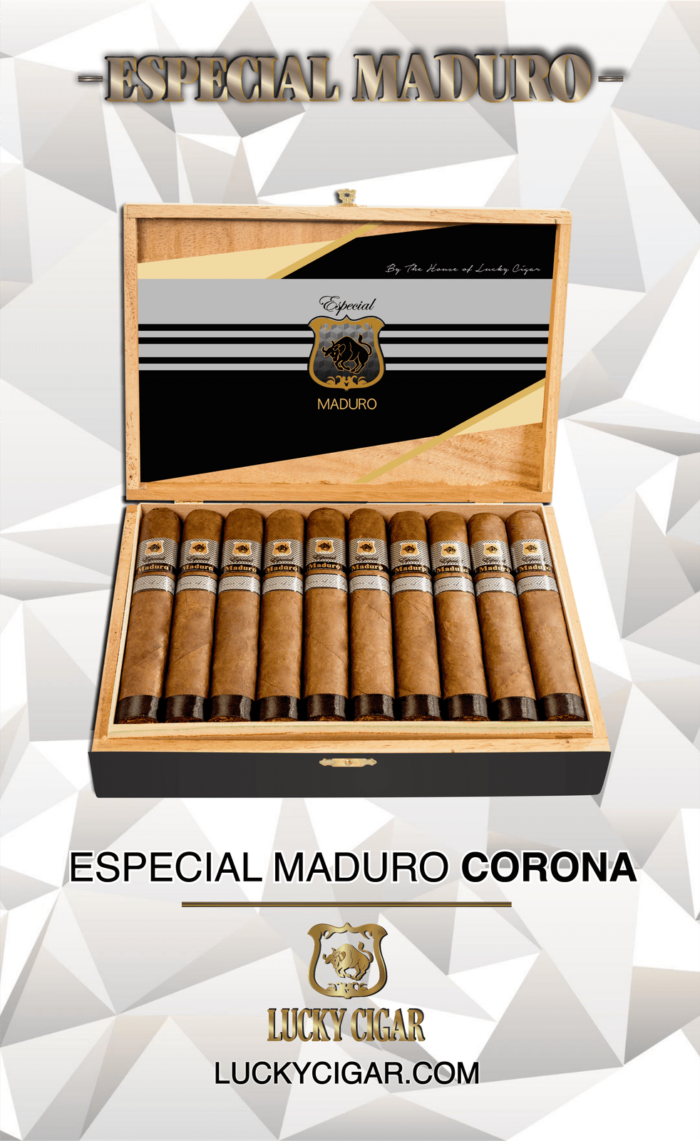 Maduro Cigars: Especial Maduro Corona 5x48 Box of 20