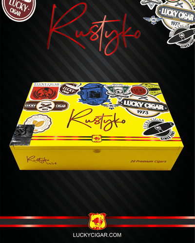 Infused Cigars: Rustyko Robusto 5x54 Cigars - Box of 20