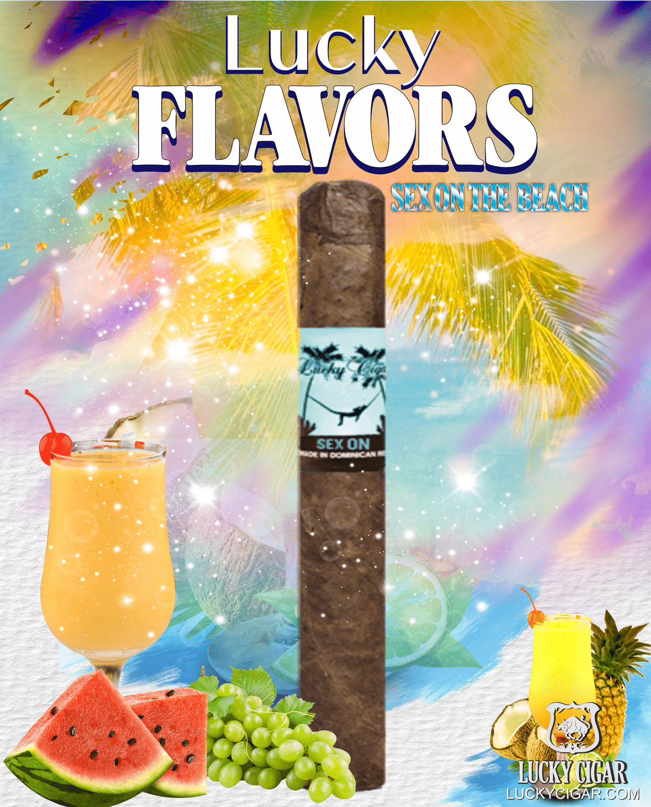 Lucky Flavors Collection by The House of Lucky Cigar 
