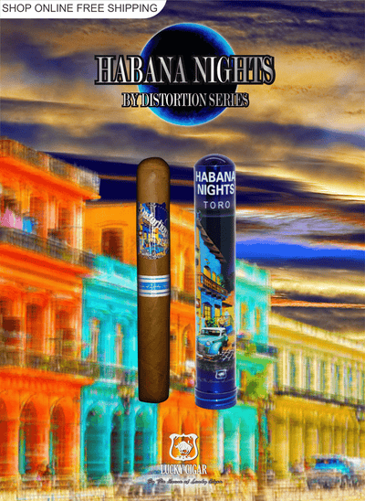 Habana Nights 6x50 Cigar From The Distortion Series: Single Cigar