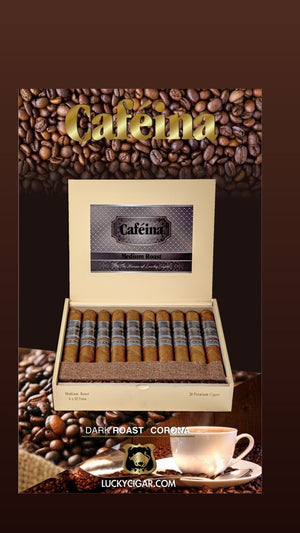 Cafeina medium roast corona  box of 20