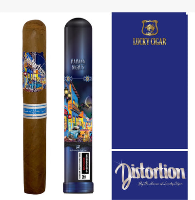 Habana Nights 6x50 Single Cigar from The Distortion Series, Limited Edition from Lucky Cigar