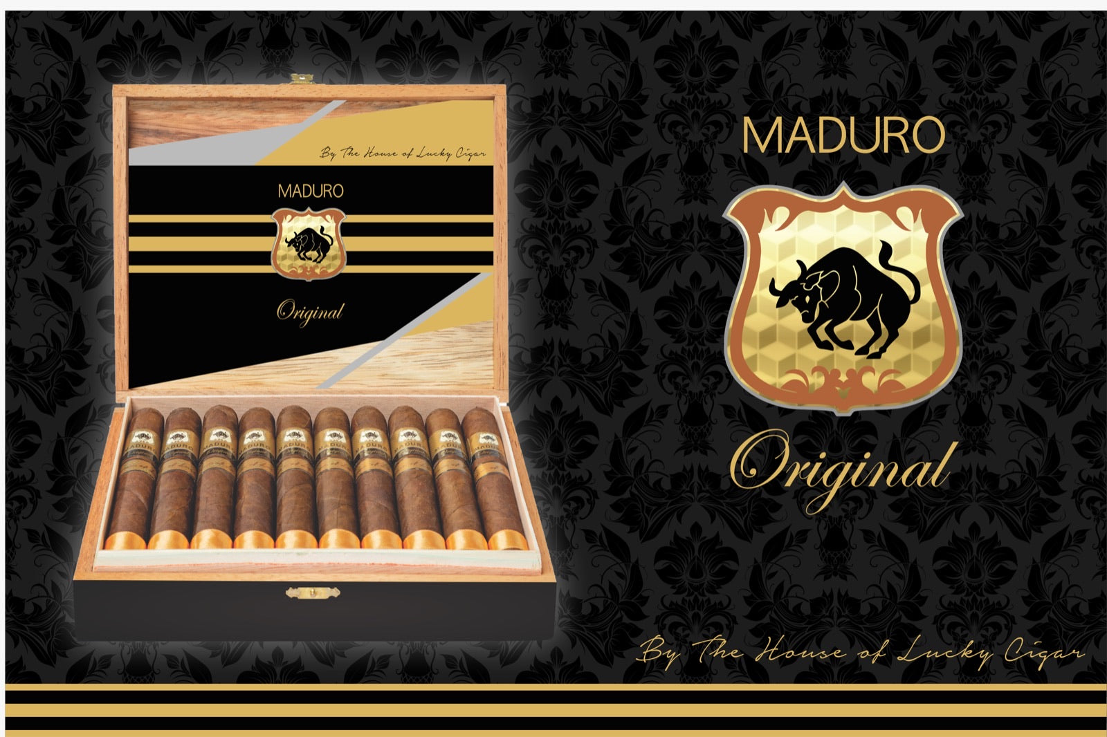 Maduro Cigars: Maduro Original Super Gordo 6x64 Box of 20