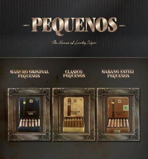 Lonsdale  5x38 Small Cigars : Set of 3 Clasico, Habano, Maduro