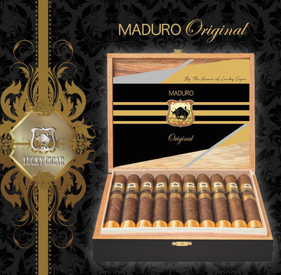 Maduro Cigars: Maduro Original by Lucky Cigar: Torpedo 6x52 Box of 20