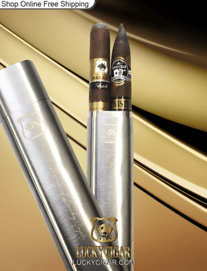 Lucky Cigar Lifestyle Accessories: Double Holder +2 Cigars