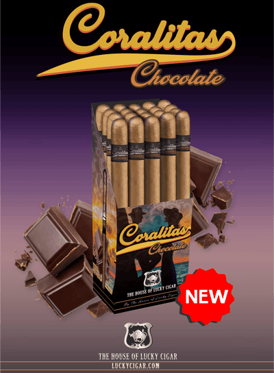 Coralitas Flavored Cigarillos by Lucky Cigar - Chocolate 